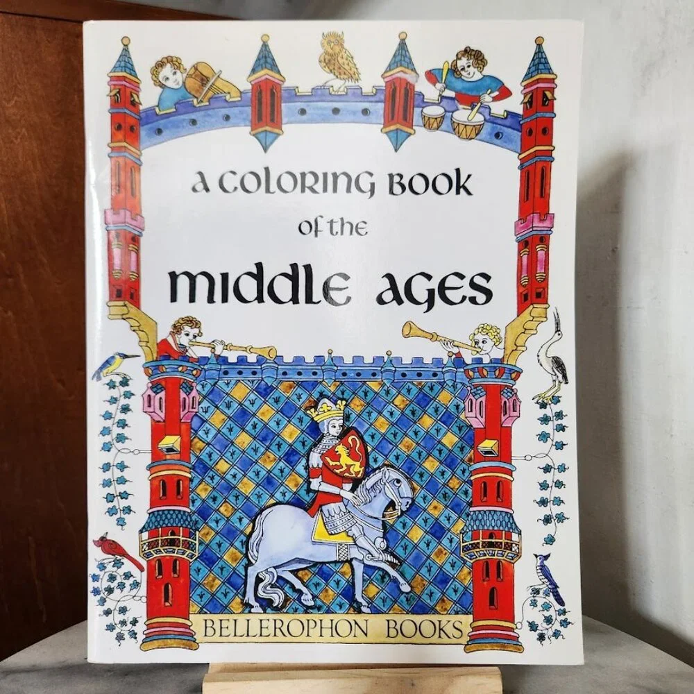 Middle Ages Coloring Book Sheets Pages History Social Studies School Sup…